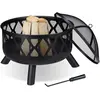 Image de Relaxdays, Brasero, Feuerschale (62 cm)