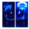 Image de Relaxdays, Lampe de table, 2x lumière bleue