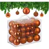 Image de Relaxdays, Décorations de sapin de Noël, Weihnachtskugeln im 50er Set (50x)