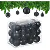 Image de Relaxdays, Décorations de sapin de Noël, 50x Boules-de-Noël (50x)