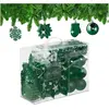 Image de Relaxdays, Décorations de sapin de Noël, 100-tlg. Weihnachtskugeln-Set (100x)
