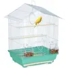 Image de Relaxdays Cage-à-oiseaux, Volière + cage