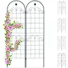 Image de Relaxdays, Plantes : accessoires, Treillis jardin set de 2 (1.50 cm, 50 cm)