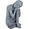Image de Relaxdays, Décorations d'extérieur, Buddha Figur