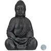 Image de Relaxdays, Décorations d'extérieur, Figurine Bouddha en céramique 50 cm
