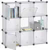 Image de Relaxdays, Étagères : accessoires, Étagère rangement avec portes