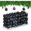 Image de Relaxdays, Décorations de sapin de Noël, 96-tlg. Weihnachtskugeln-Set (96x)