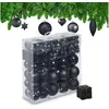 Image de Relaxdays, Décorations de sapin de Noël, Ensemble de boules de Noël (110x)