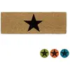 Image de Relaxdays, Paillasson, Star (25 x 75 cm)