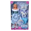Image de Poupée Steffi Love - SL PATINAGE - Patinage sur glace - Robe a flocons de neige - Couronne