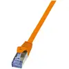 Image de LogiLink Câble de réseau (S/FTP, CAT6a, 2 m), Câble réseau