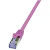 Image de LogiLink Câble de réseau (S/FTP, CAT6a, 1 m), Câble réseau
