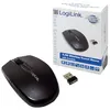 Image de LogiLink - Souris - droitiers et gauchers - optique - 3 boutons - sans fil - 2.4 GHz - récepteur sans fil USB - noir