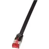 Image de LogiLink Câble de réseau (U/FTP, CAT6a, 0.25 m), Câble réseau