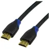 Image de LogiLink HDMI (Typ A)   HDMI (Typ A) (3 m), Câble vidéo, Bleu, Noir