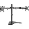 Image de LogiLink Support de bureau pour moniteur double (Tables, 32", 8 kg), Support de moniteur, Noir