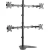Image de LogiLink BP0046 (Tables, 32", 8 kg), Support de moniteur, Gris, Argent, Noir