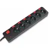 Image de LogiLink, Multiprise, Steckdosenleiste (6x, CEE 7/3, 1.50 m)