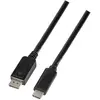 Image de LogiLink USB Typ C   DisplayPort (3 m), Câble vidéo, Noir