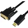 Image de LogiLink DisplayPort   DVI (3 m), Câble vidéo, Noir