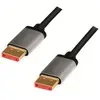 Image de LogiLink DisplayPort   DisplayPort (1 m), Câble vidéo, Noir, Gris