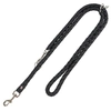 Image de Laisse réglable Trixie Cavo noir pour chien - taille S - M L200x1,2cm
