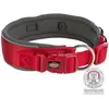 Image de Trixie Collier Premium Hond Extra Breed Rood / Grafiet Grijs (L, M, Chien, Général), Collier + laisse