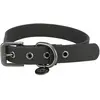 Image de Trixie Citystyle Collier Hond Pvc Zwart (L, Chien, Général), Collier + laisse