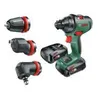 Image de Bosch Home and Garden AdvancedDrill 18 2 vitesses-Perceuse-visseuse sans fil 18 V + 2 batteries, + mallette, + chargeur