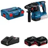 Image de Bosch Professional GBH 18V-22 SDS-Plus-Marteau perforateur sans fil 18 V 4 Ah Li-Ion + 2 batteries, + chargeur, + mallette