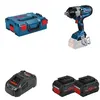 Image de Boulonneuse GDS 18V-1600 HC - BOSCH - avec 2 batteries 18V 8 Ah - chargeur rapide - L-BOXX - 06019M1002