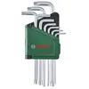 Image de Set de 9 clés Torx - BOSCH - 1600A02Z9C