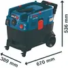 Image de Bosch Professional, Aspirateur industriel, GAS 12-40 MA (Aspirateur eau et poussière, Aspirateur sec)