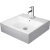Image de Duravit, Lavabo, Plan de toilette VERO AIR m ÜL HLB geschli 500x470mm 1 HL blanc (470 mm, 500 mm)