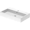 Image de Duravit, Lavabo, Plan de toilette VERO AIR m ÜL HLB geschli 800x470mm 1 HL blanc (470 mm, 800 mm)