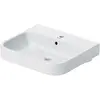Image de Duravit, Lavabo, Meuble lavabo HAPPY D.2 m ÜLB HLB 600x505mm geschli 1 HL blanc (505 mm, 600 mm)