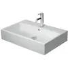 Image de Duravit, Lavabo, Plan de toilette VERO AIR o ÜL m HLB geschli 700x470mm 1 HL blanc (470 mm, 700 mm)
