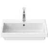 Image de Duravit, Lavabo, Vasque encastrée VERO AIR m ÜL HLB 550x455mm 1 trou de robinet blanc (455 mm, 550 mm)