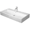 Image de Duravit, Lavabo, Plan de toilette VERO AIR m ÜL HLB geschli 1000x470mm 1 HL blanc (470 mm, 1000 mm)