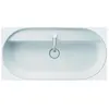 Image de Duravit, Lavabo, Vasque à poser LUV sans meuble avec robinetterie 800x400mm 1 robinetterie blanc (400 mm, 800 mm)