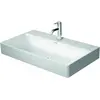 Image de Duravit, Lavabo, Lavabo DURASQUARE sans meuble avec plan de toilette 800x470mm sans robinetterie blanc (470 mm, 800 mm)