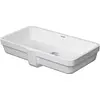 Image de Duravit, Lavabo, Vasque encastrée VERO AIR m ÜL o HLB 600x310mm sans trou pour robinet blanc (310 mm, 600 mm)