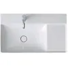 Image de Duravit, Lavabo, Lavabo DURASQUARE sans meuble vasque avec meuble vasque 800x470mm 1 meuble vasque blanc (470 mm, 800 mm)