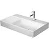 Image de Duravit, Lavabo, Lavabo DURASQUARE o ÜL m HLB Be re 800x470mm o HL blanc (470 mm, 800 mm)