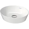 Image de Duravit, Lavabo, Vasque à poser CAPE COD sans robinetterie 400x360mm blanc (360 mm, 400 mm)