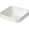 Image de Duravit, Lavabo, Vasque à poser 40 x 40 cm Happy D.2 Plus blanc 2359400000 (400 mm, 400 mm)