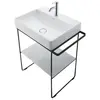Image de Duravit, Meubles de salle de bains : accessoires, Insert en verre DURASQUARE pour console métallique 003115/116 cubic line