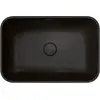 Image de Duravit, Lavabo, Vasque à poser HAPPY D.2 PLUS o ÜL o HLB 600x400mm o HL anthracite mat (400 mm, 600 mm)