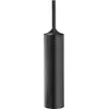 Image de Duravit, Brosse WC, Garniture de brosse Starck T au sol noir mat