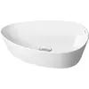 Image de Duravit, Lavabo, Vasque à poser CAPE COD o ÜL o HLB 500x405mm blanc satiné (405 mm, 500 mm)